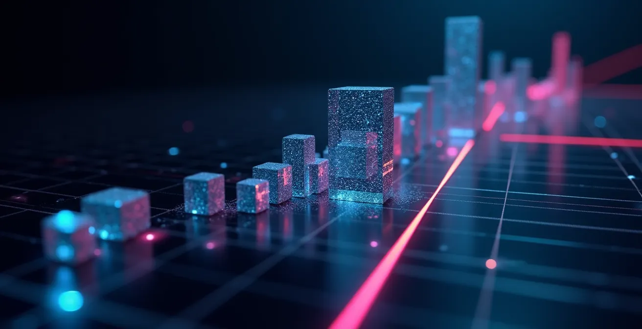 Visualisation abstraite de données de performance en trois dimensions